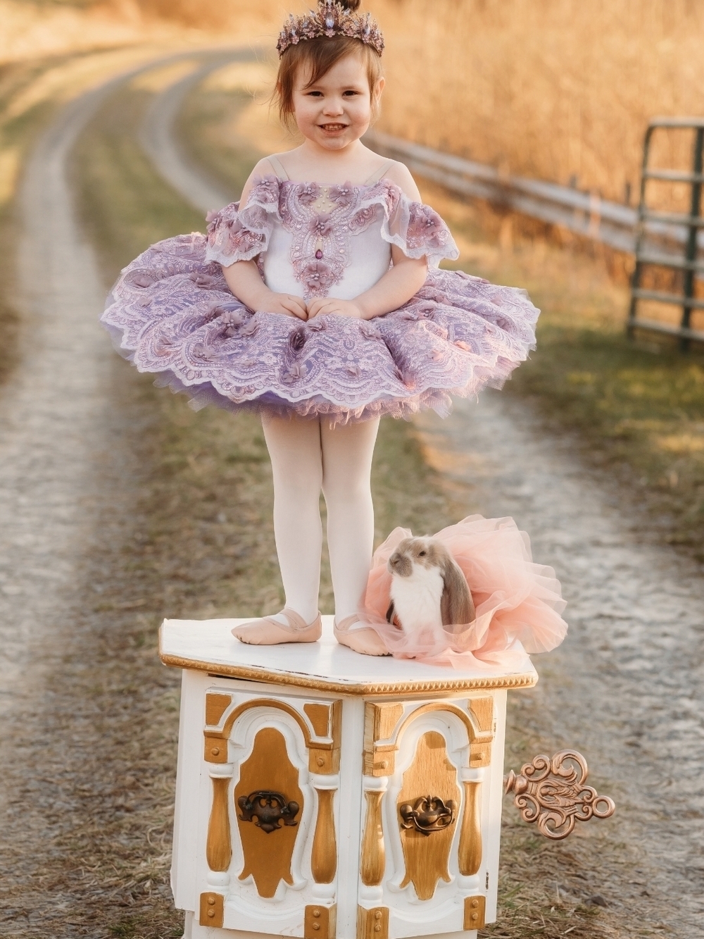 Children's Lavender Ballet Tutu Costume